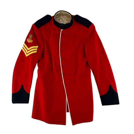 British Army Red Tunic Jacket - Queen's Division Minden Band - Small