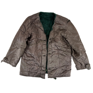 Greek Army M65 Faux Fur Jacket Liner - Medium