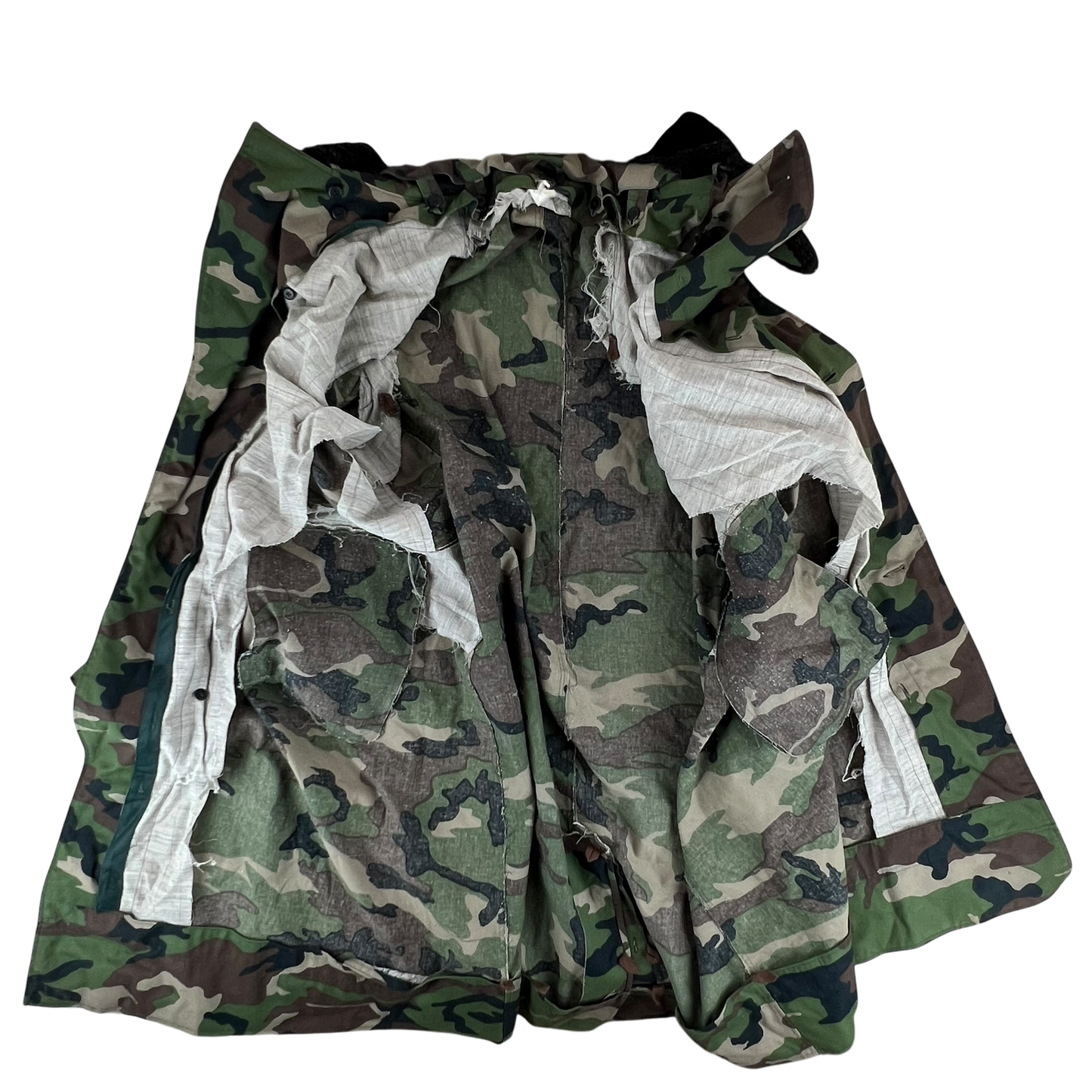 Slovak Army M97 Camouflage Dispatch Trench Coat - XX Large