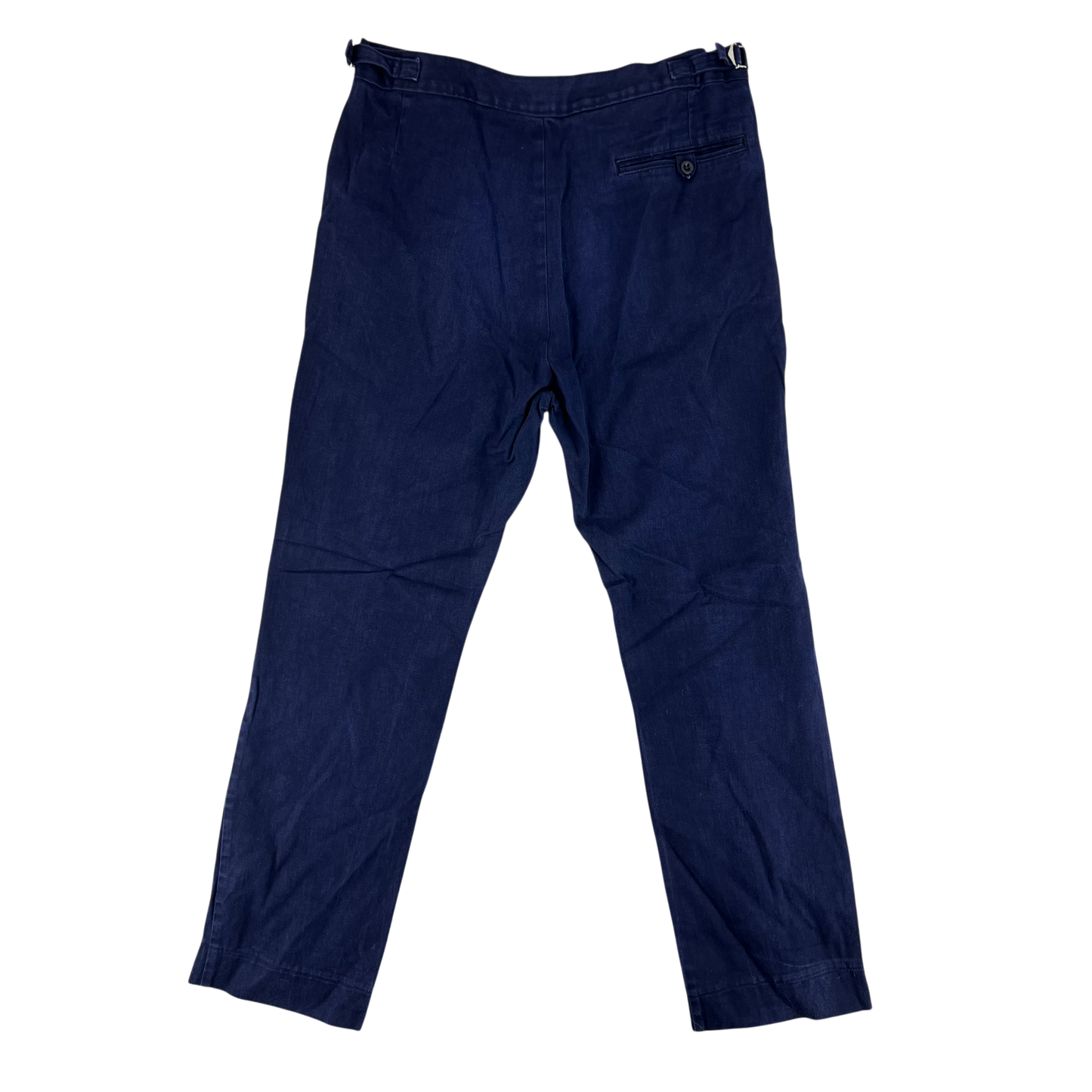 British Royal Navy Cotton Working Dress Trousers - W36 L30.5