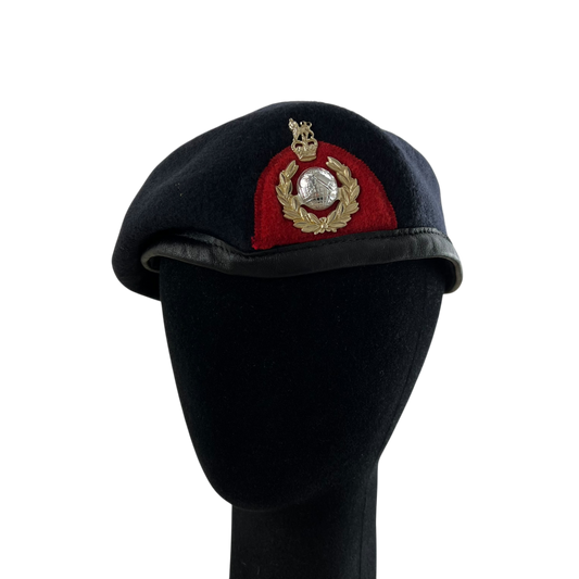 British Royal Marines Beret w/ Badge - Cadets - Medium 58cm