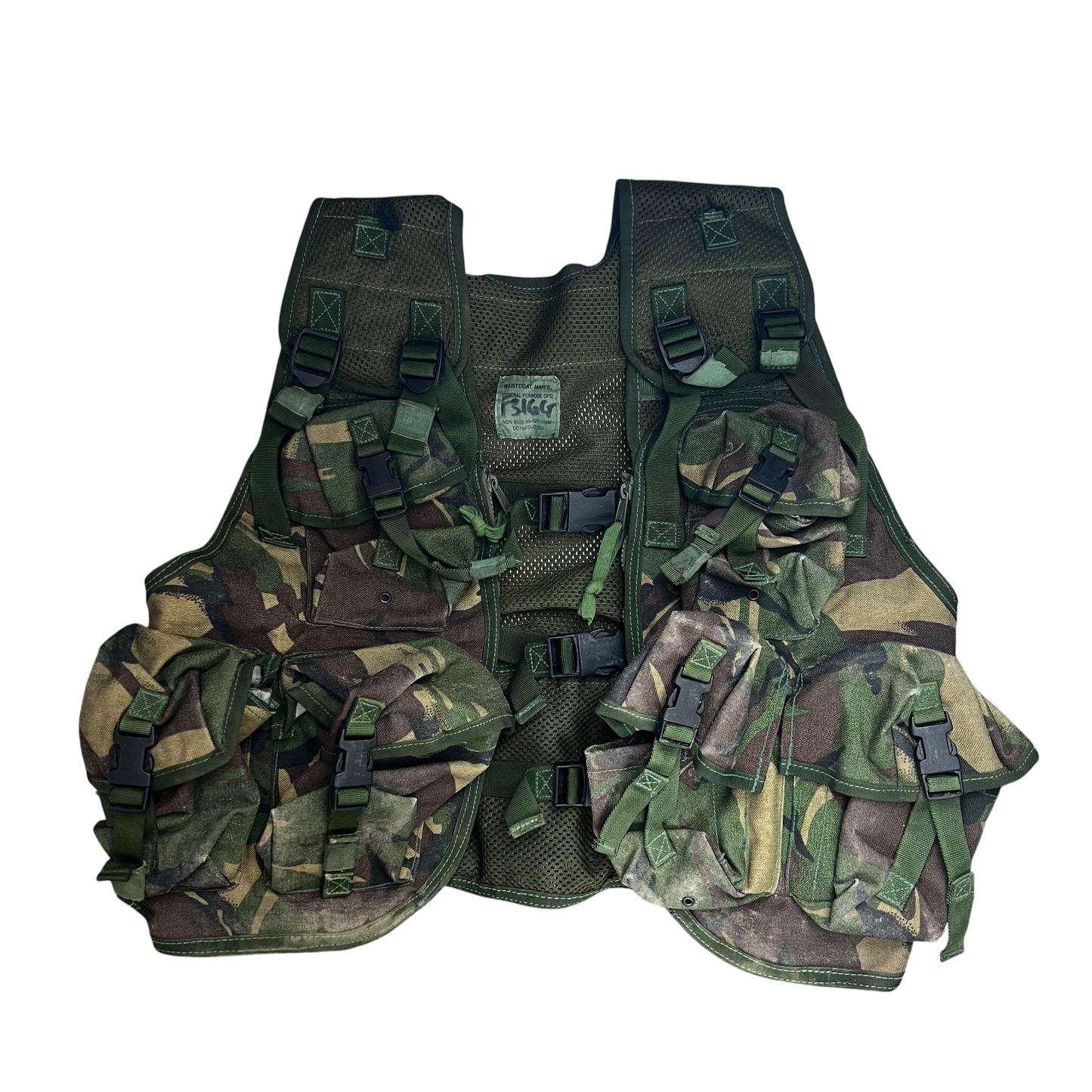 British Army Waistcoat Tactical Vest DPM Camouflage GP OPS
