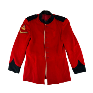 British Army Red Tunic Jacket - Queen's Division Minden Band - Large
