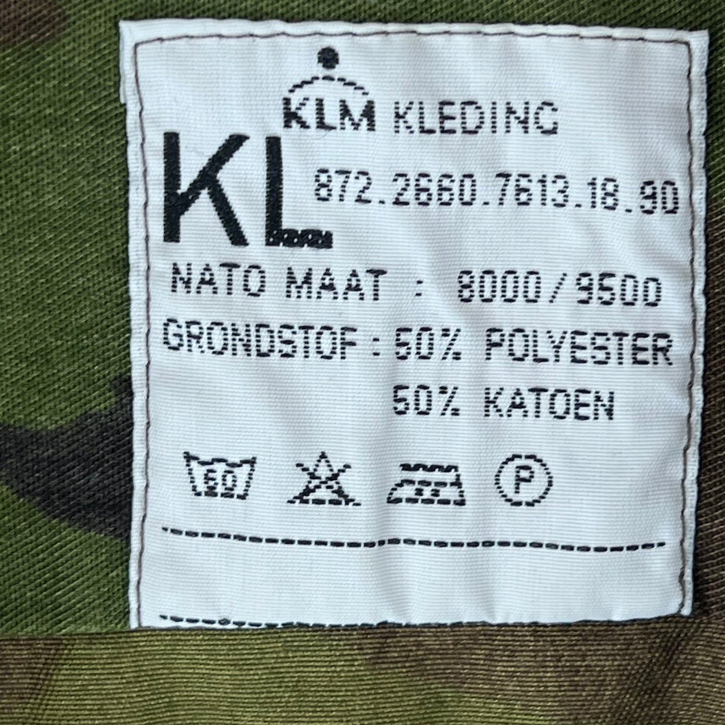 Dutch Army Field Shirt DPM Woodland Camouflage Long Sleeve - Medium