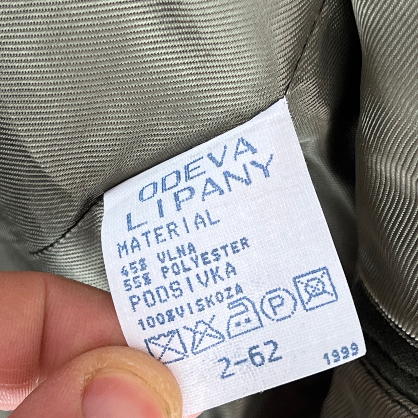 Slovak Army M97 Olive Green Dress Jacket - X Large