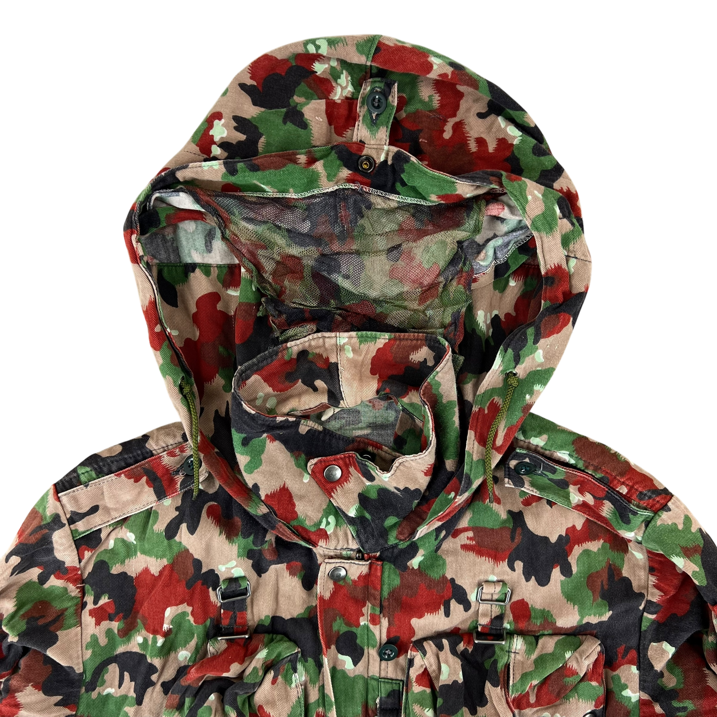 Swiss Army TAZ57 Alpenflage Camouflage Parka - Large