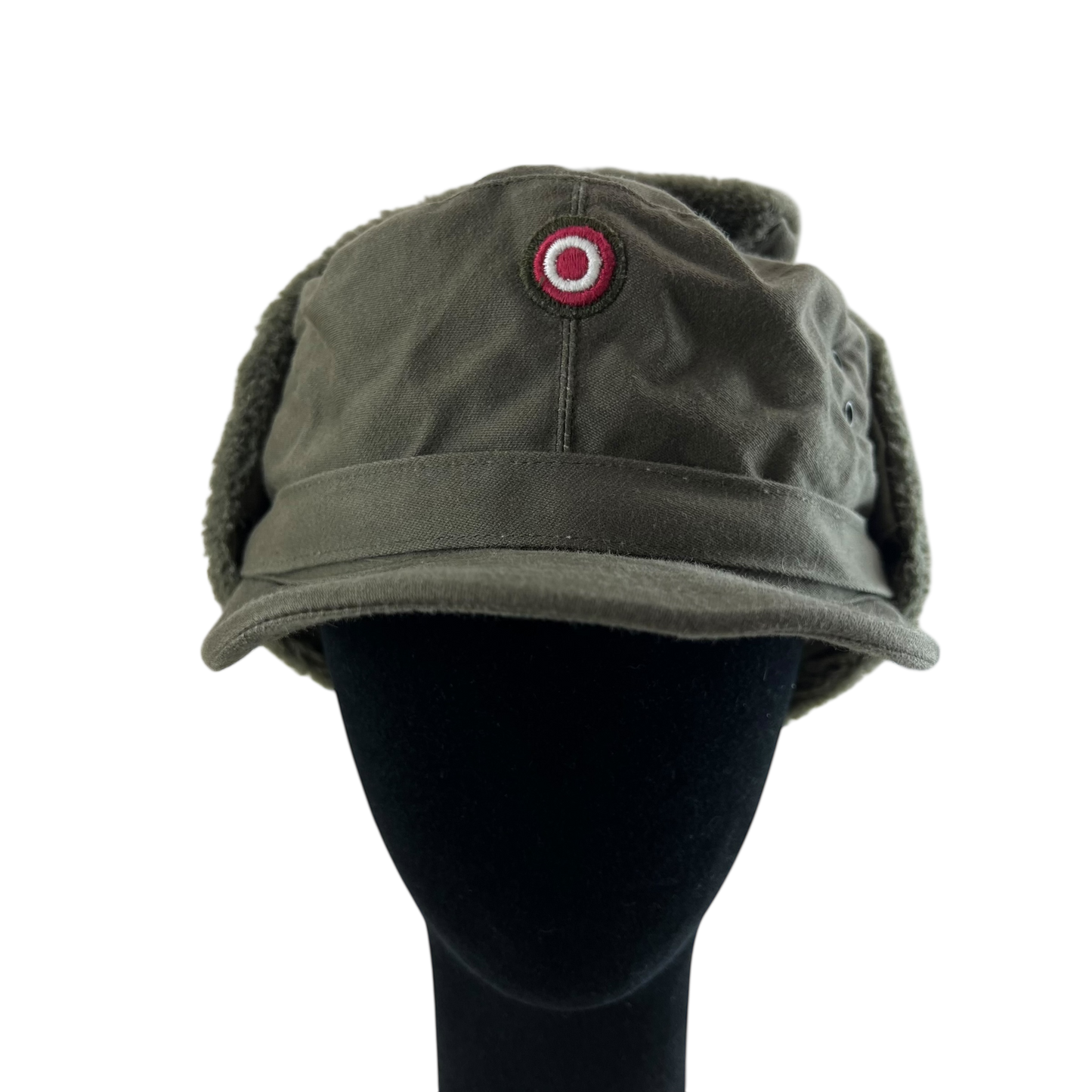 Austrian Army Olive Drab Cold Weather Trapper Cap - Medium 57cm