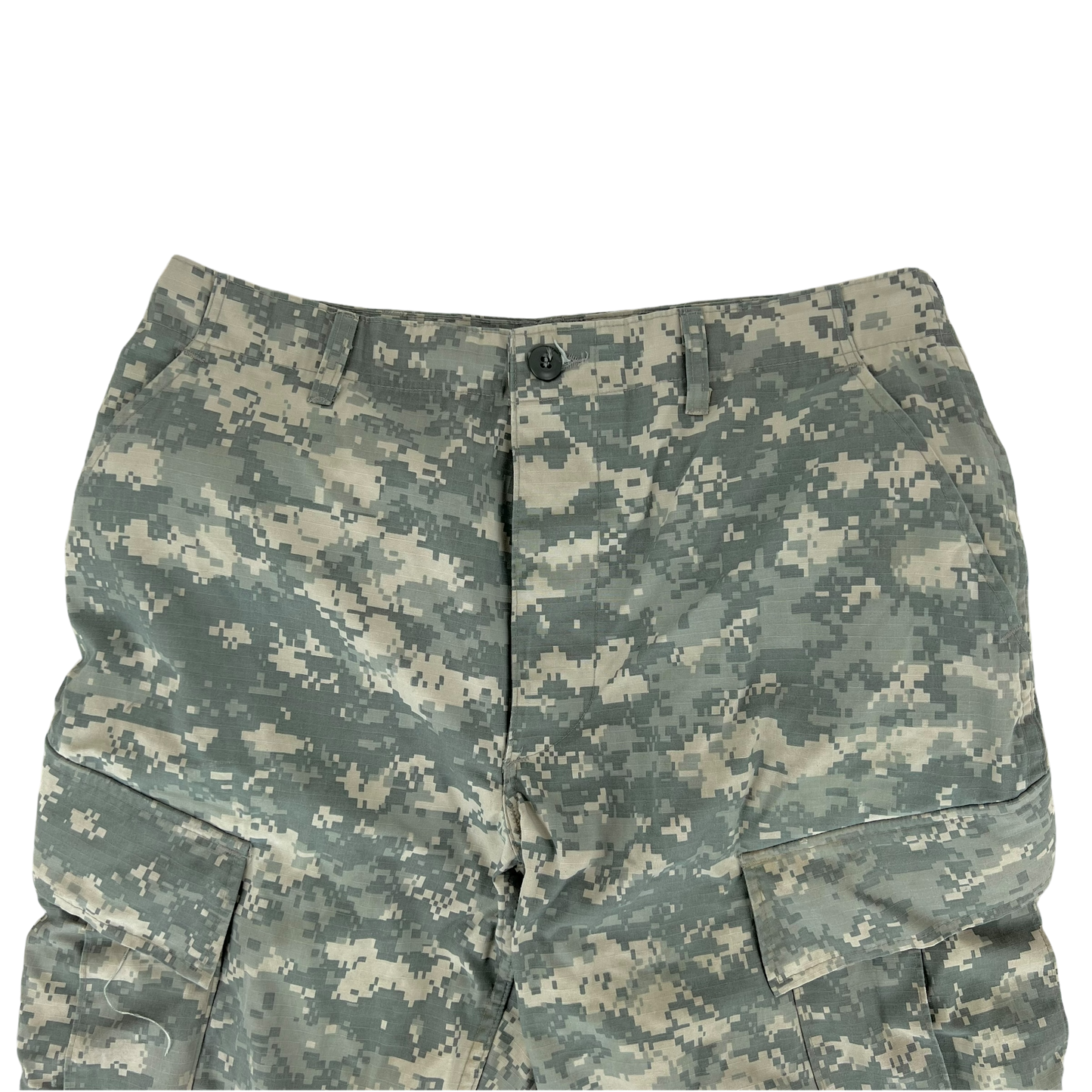 US Army UCP Pixel Camo ACU BDU Ripstop Combat Trousers - W36 L33