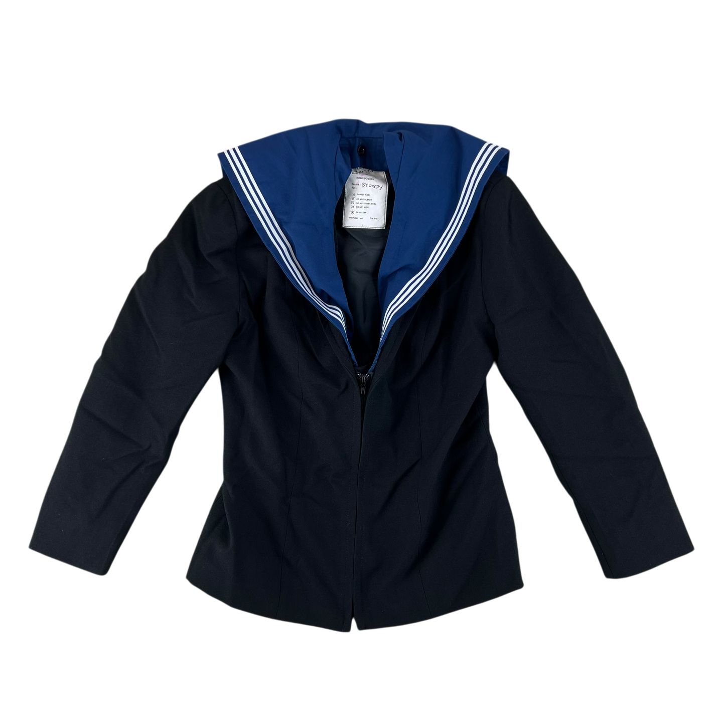 British Royal Navy Women's Class II Jumper Sailor's Top - Medium 96R
