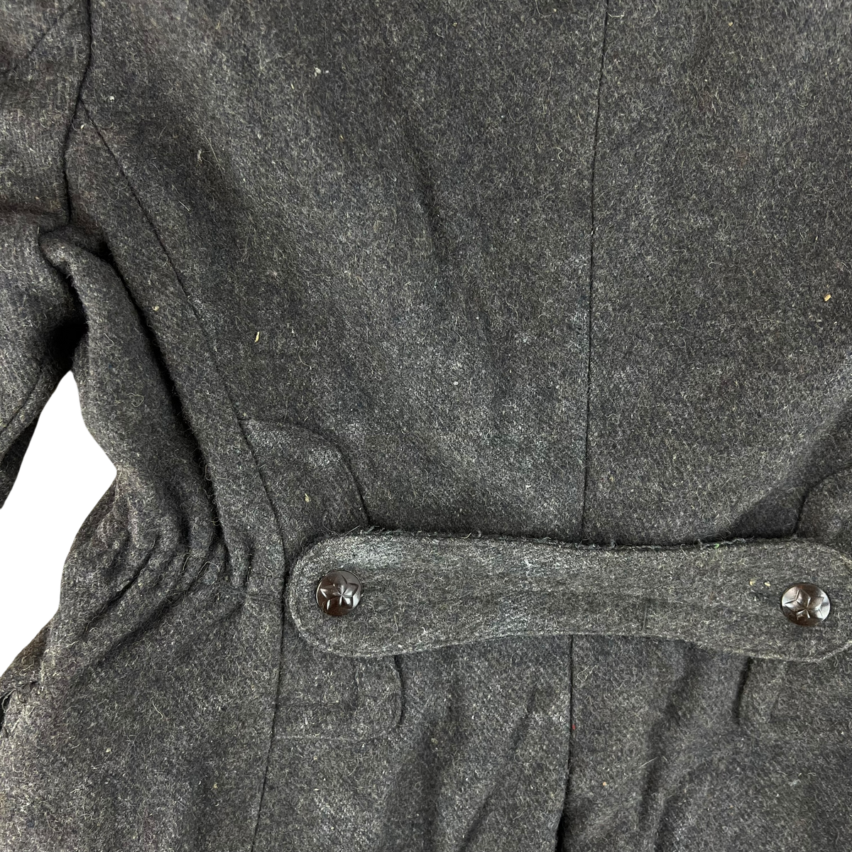 Bulgarian People's Army 70s Grey Wool Greatcoat - Large