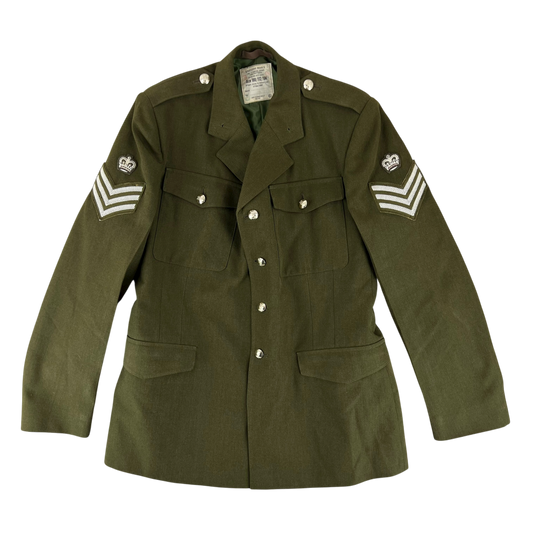 British Army 1980 Pattern No. 2 Olive Green Dress Jacket - RAPC - Large 180/112