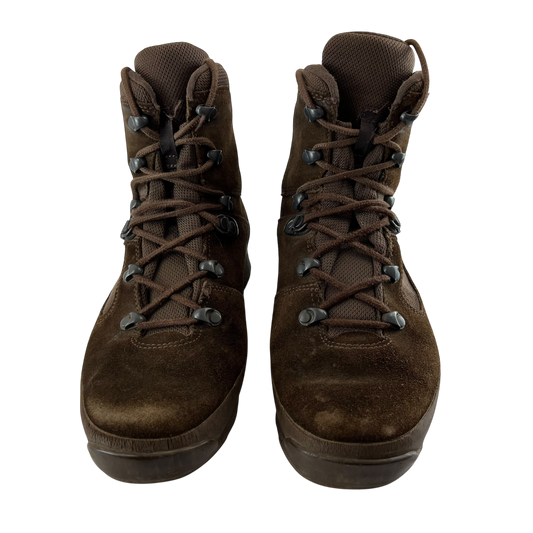 British Army HAIX Brown Desert Combat Boots - Size 8W