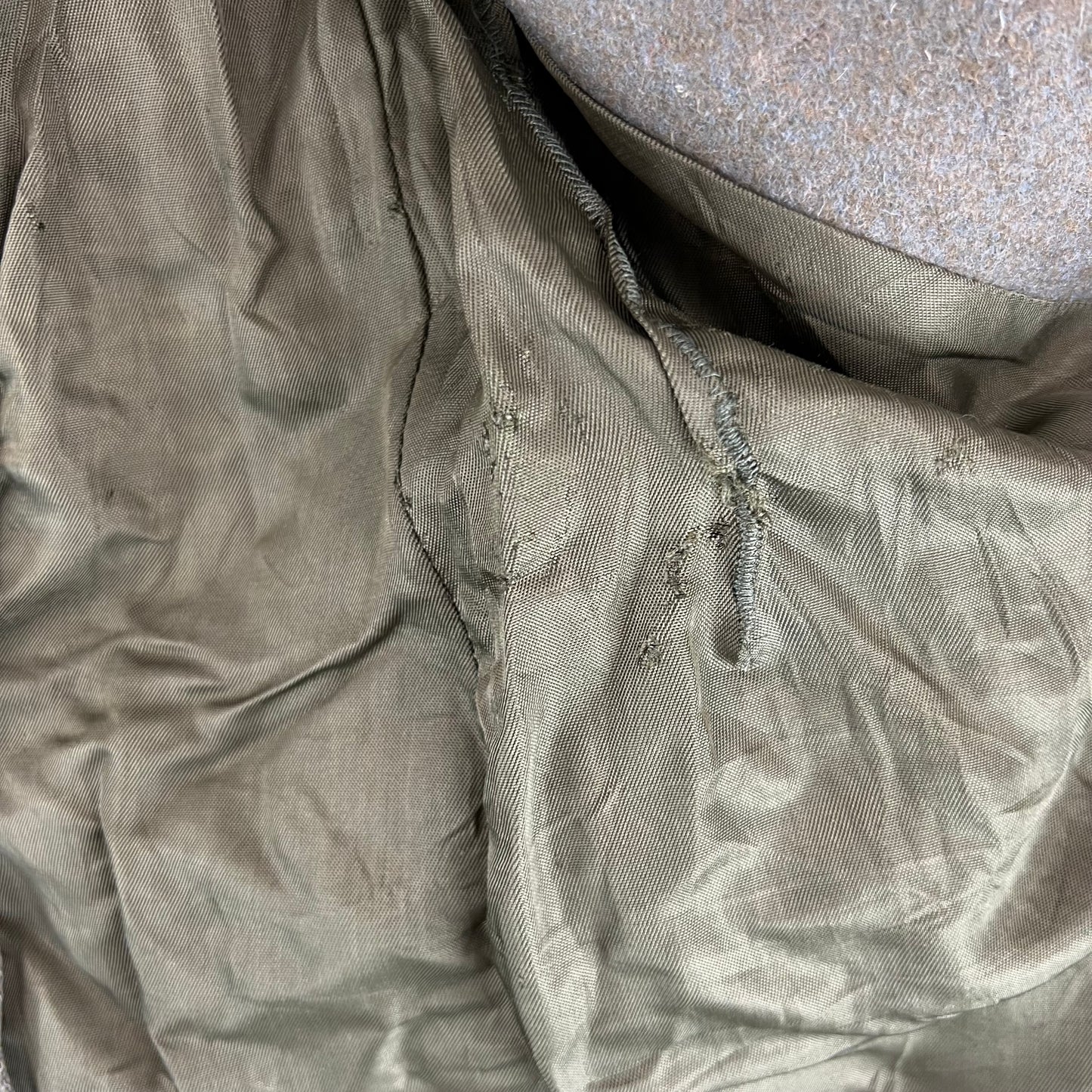 Italian Army 70's Khaki Greatcoat - Large