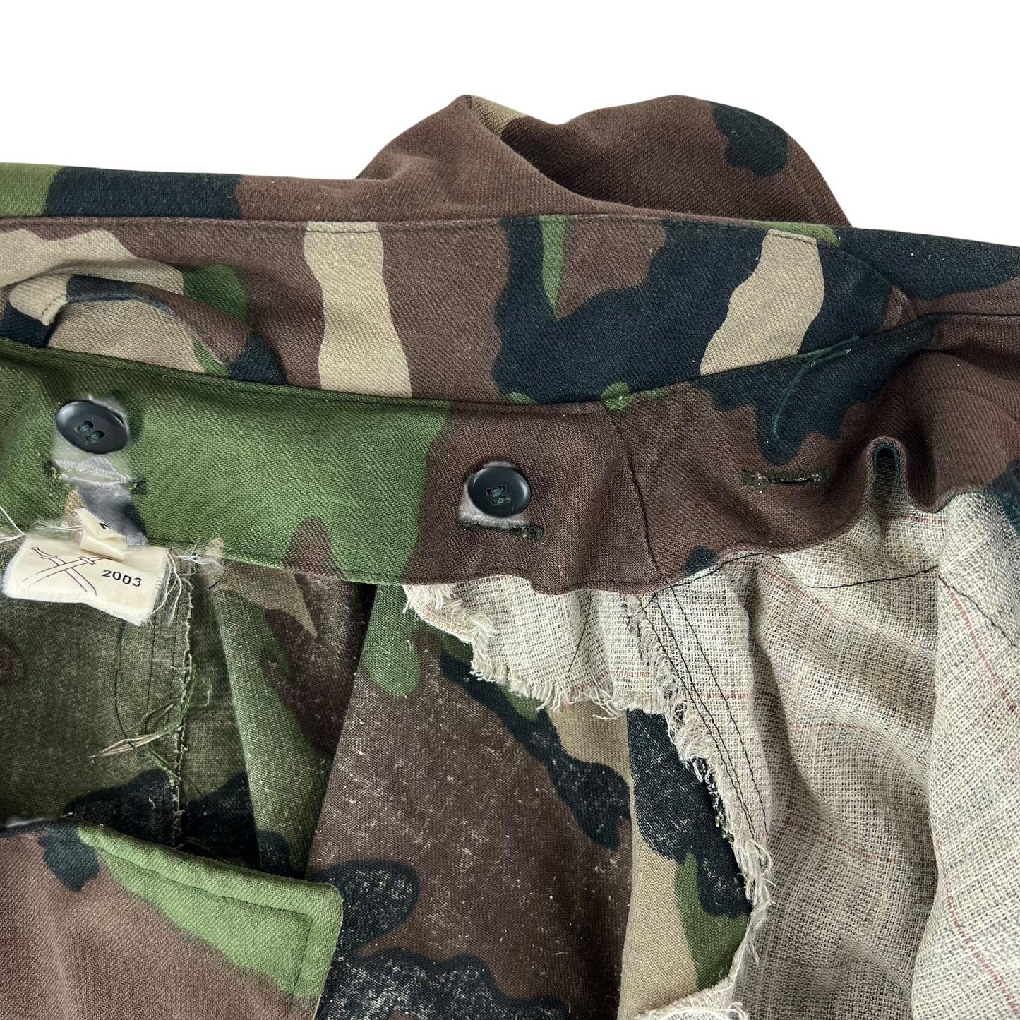 Slovak Army M97 Camouflage Dispatch Trench Coat - XXX Large