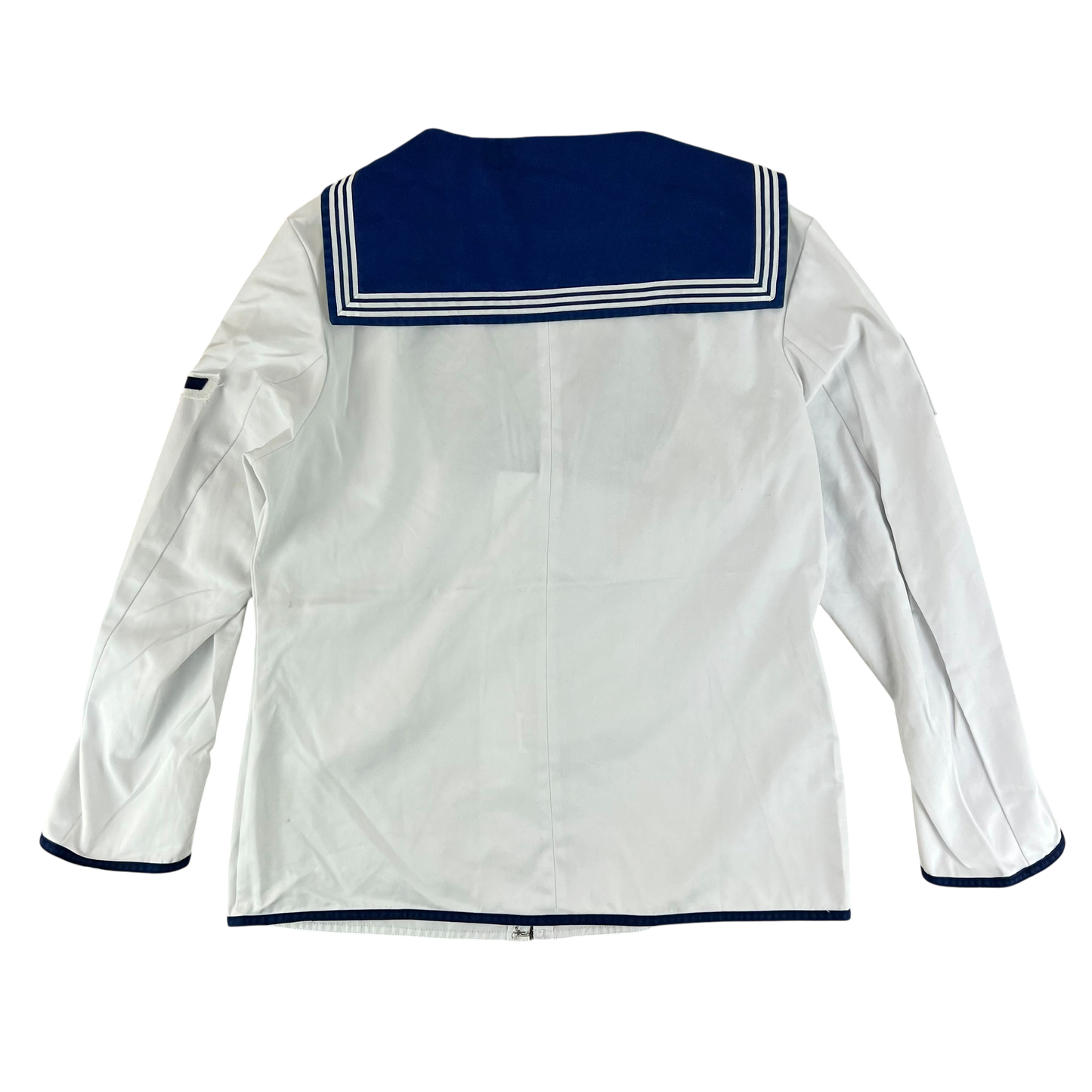 British Royal Navy Class II White Jumper Sailor's Top - X Large 182/116