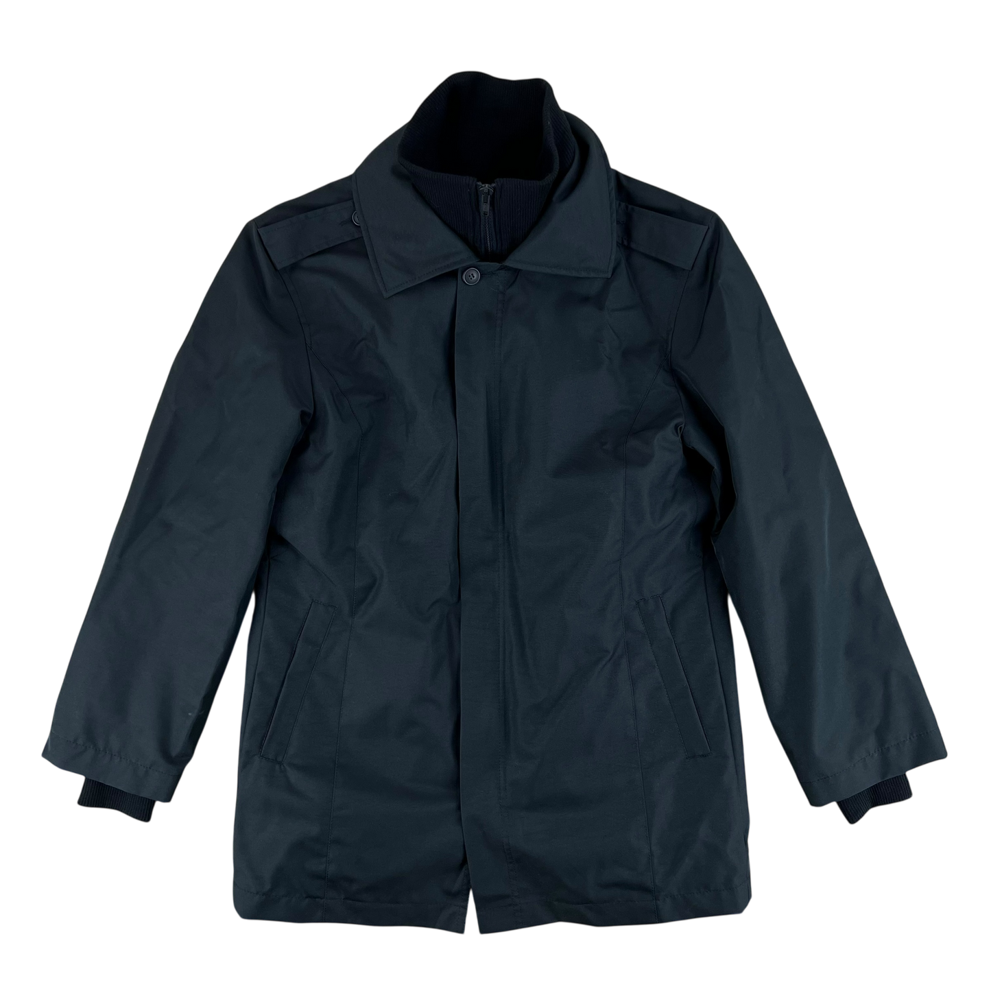 Finnish Navy M08 Winter Service Uniform Windbreaker Jacket w Liner - Medium