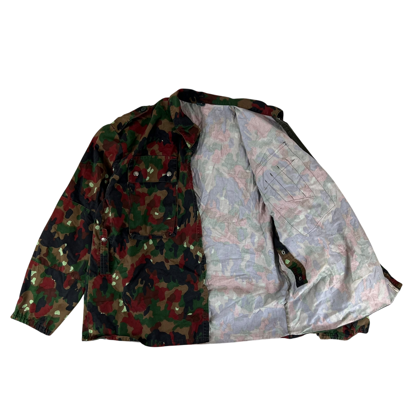 Swiss Army TAZ83 Alpenflage Camouflage Field Shirt - XXX Large