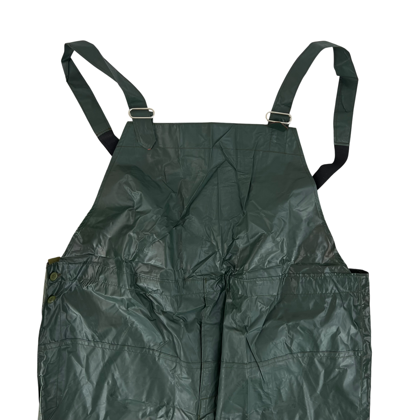 Czechoslovak Army Waterproof Bibbed Overalls - W44 L28
