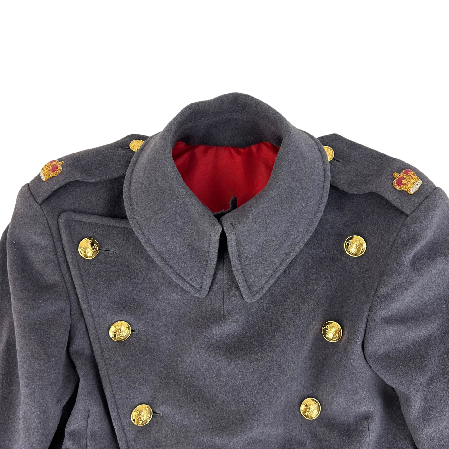 British Army Officer's Double Breasted Wool Greatcoat - Grenadier Guards - Medium