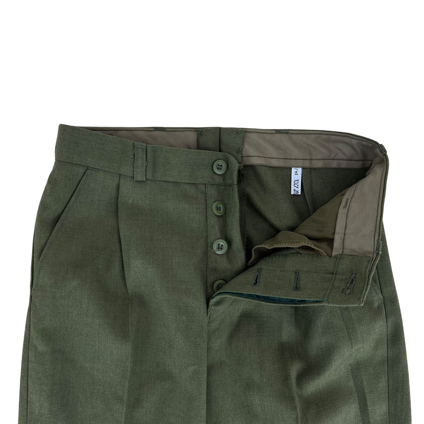 Slovak Army Women's M97 Olive Green Dress Trousers - W26 L28