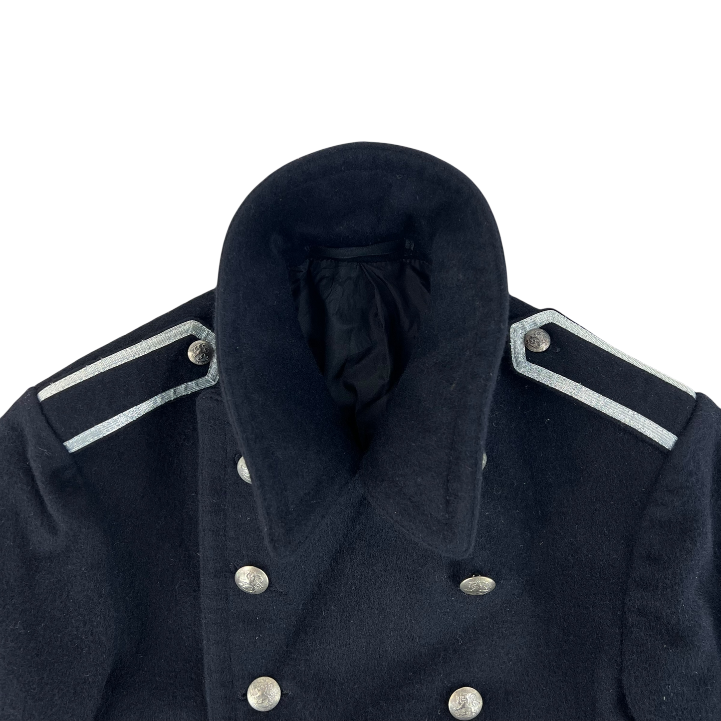 Finnish Navy M65 Wool Blend Greatcoat - Medium