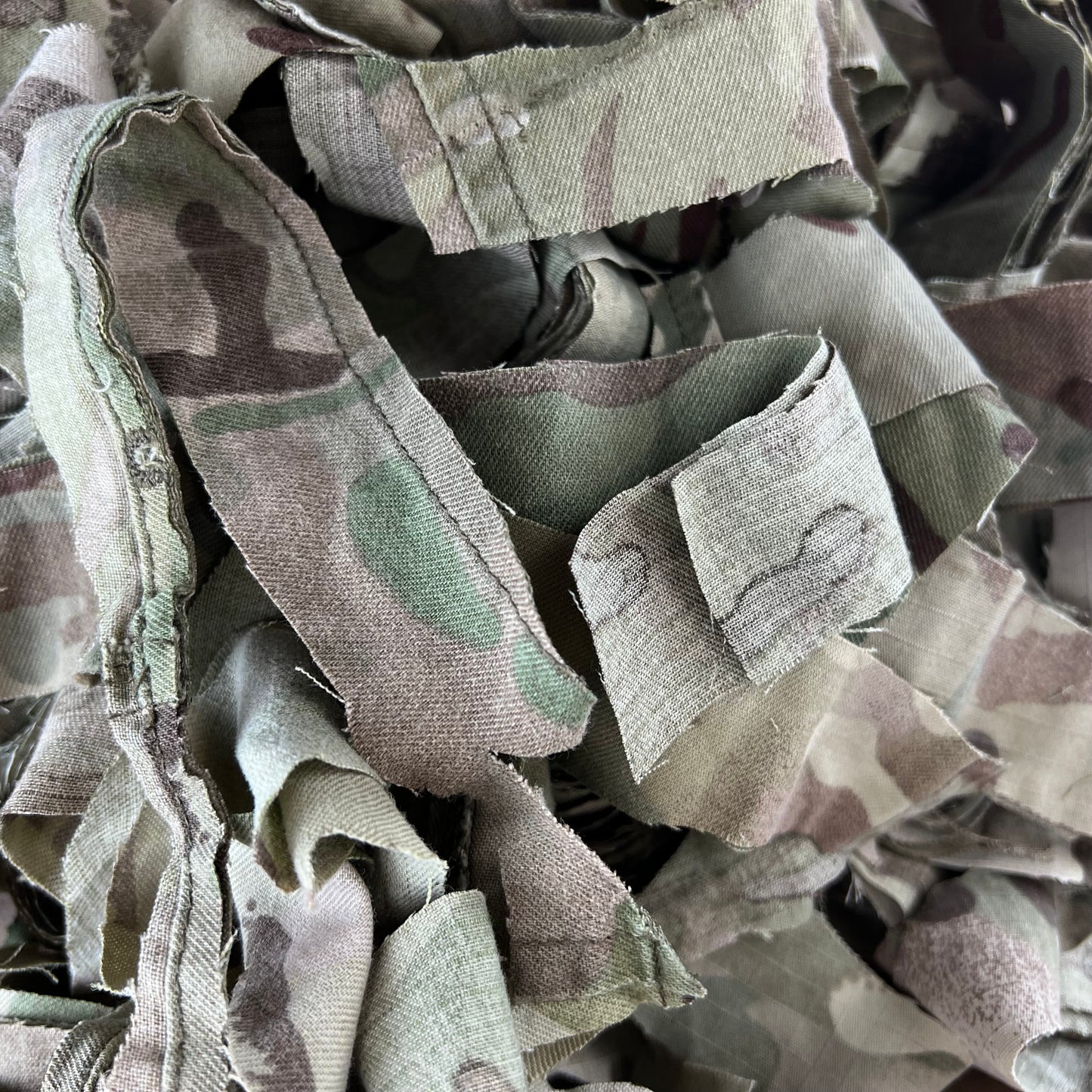 British Army MTP Camouflage Scrim Garnish Pack