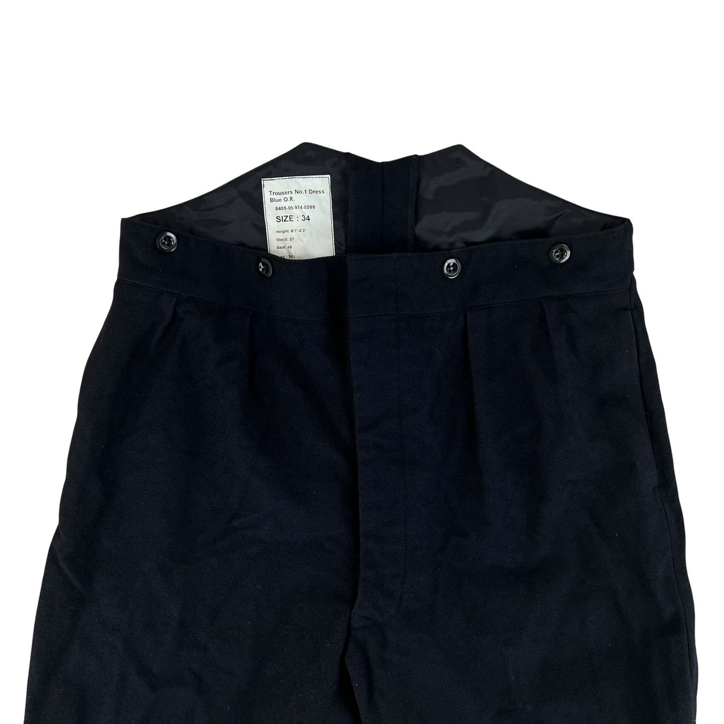 British Army No1 Blues Dress Trousers - W37 L33