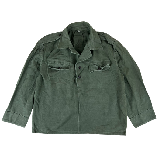Bulgarian People's Army Olive Green Cossack Shirt - Large