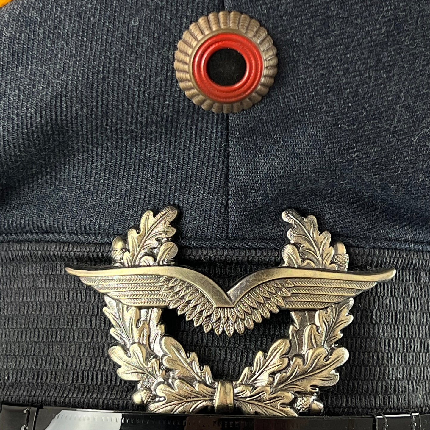 West German Air Force 70s Officer's Dress Cap - X Large 62cm