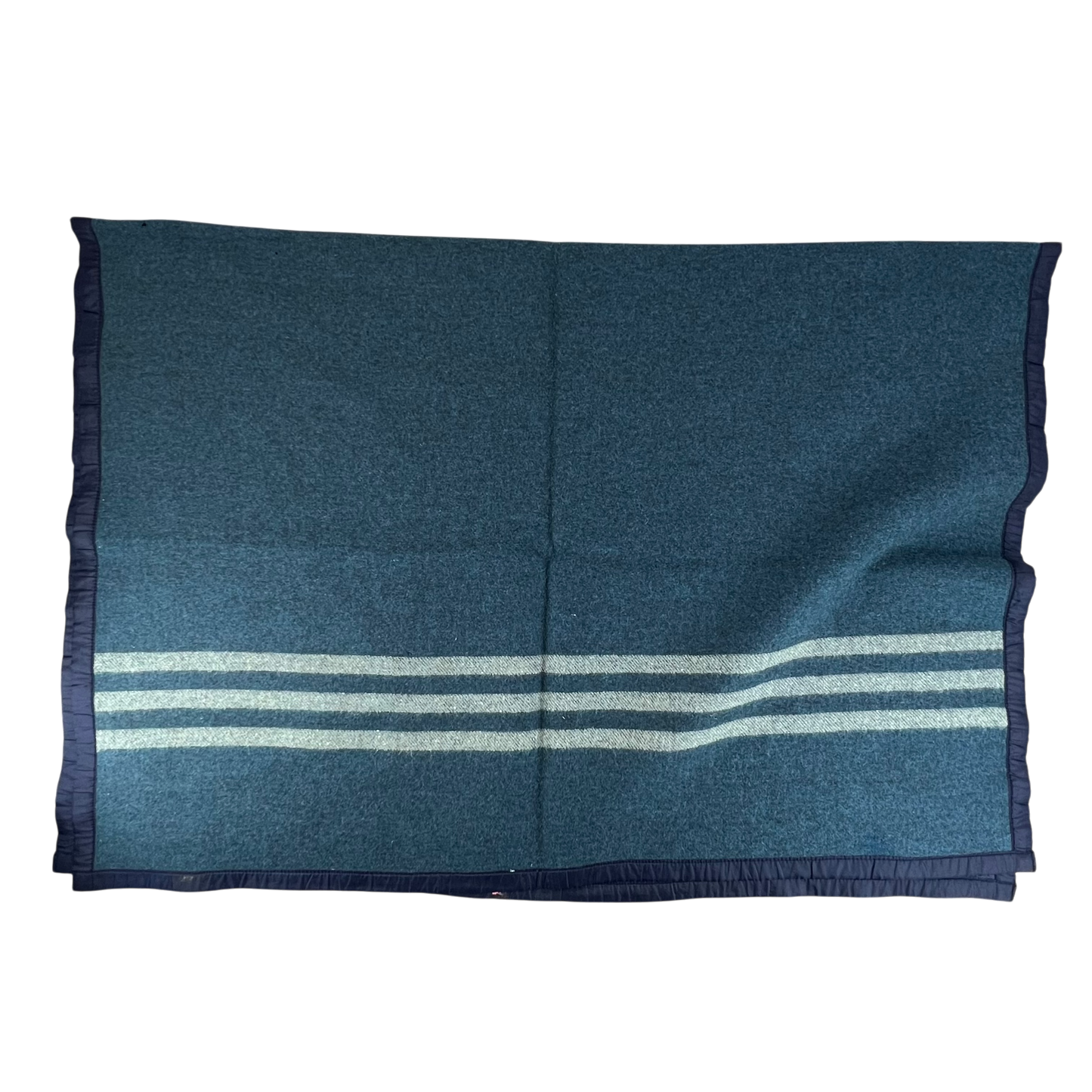 Romanian Army / Air Force Blue Wool Blanket