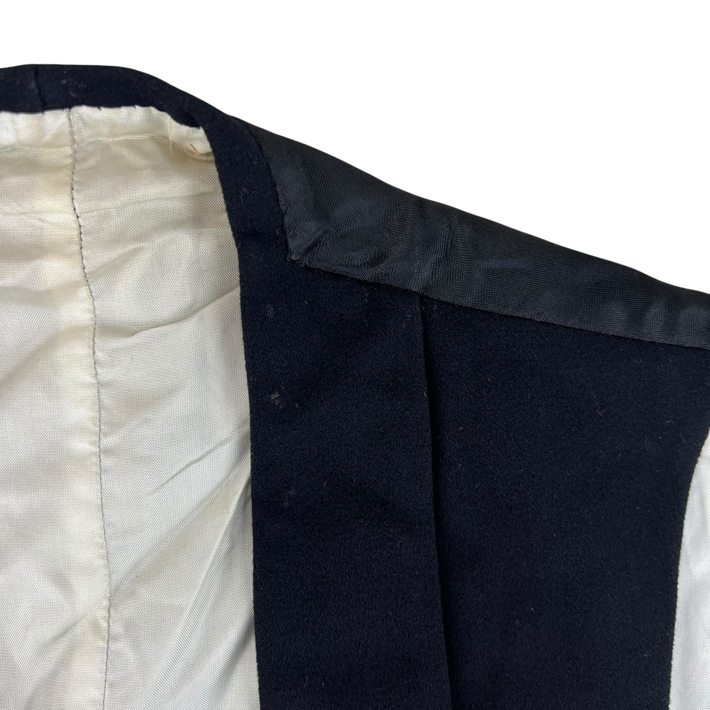 British Royal Navy Black 40s Mess Dress Waistcoat - Large