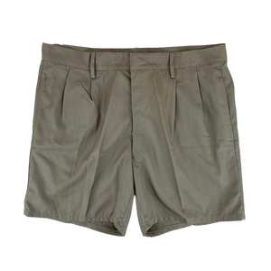 Italian Army Vintage Stone Chino Shorts - W37 L18