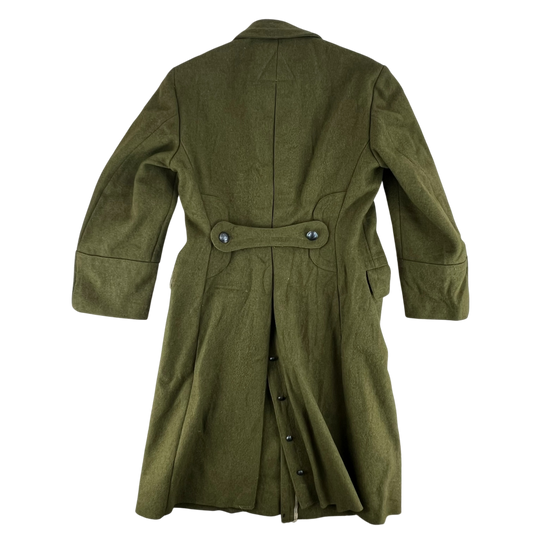 Romanian People's Army 80's Khaki Wool Greatcoat - Medium