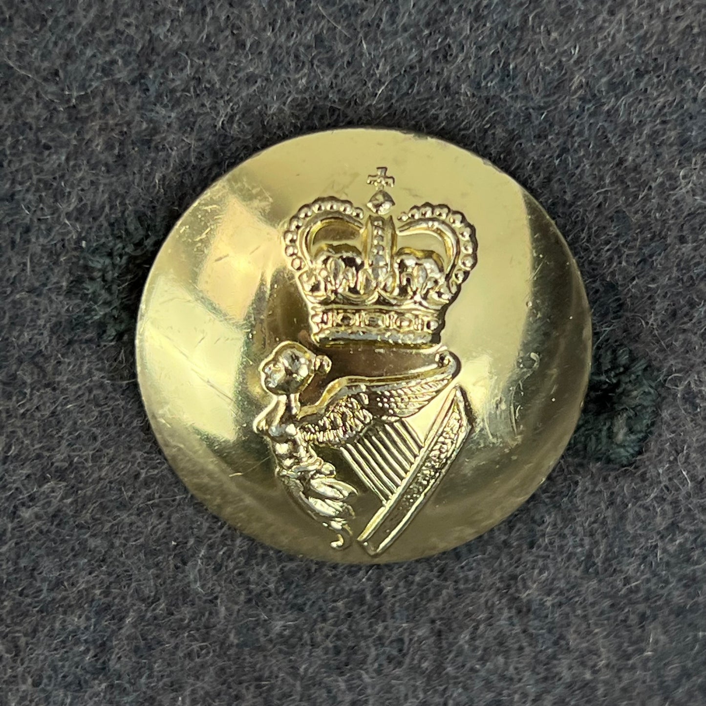 British Army Footguards Wool Greatcoat - Irish Guards - Medium