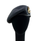 British RAF Beret w/ Officer's Badge - Medium