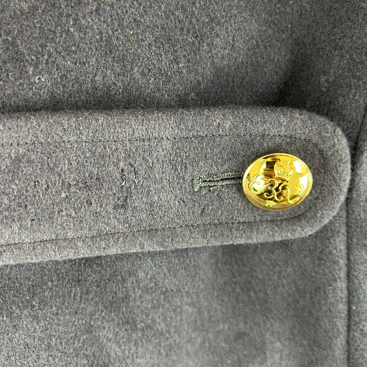 British Army Officer's Double Breasted Wool Greatcoat - Grenadier Guards - Medium