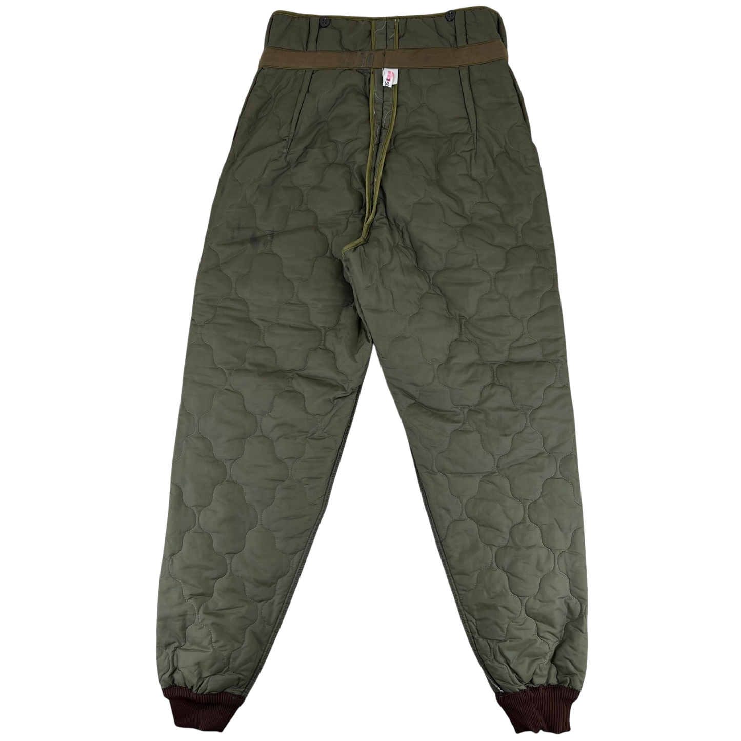 Czech / Czechoslovak Army M85 Olive Thermal Quilted Trouser Liner