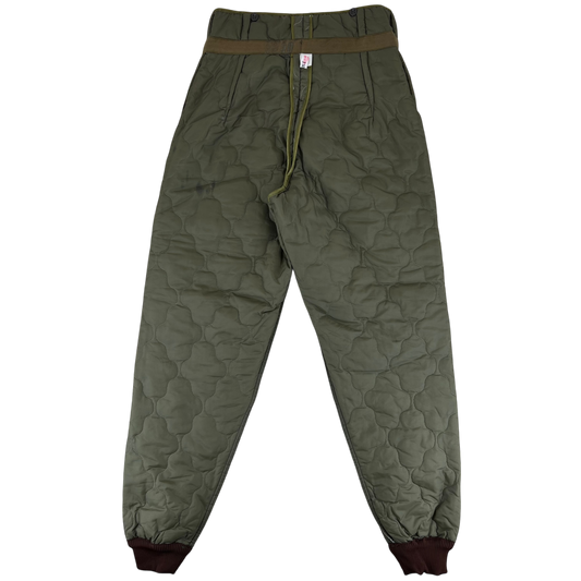 Czech / Czechoslovak Army M85 Olive Thermal Quilted Trouser Liner