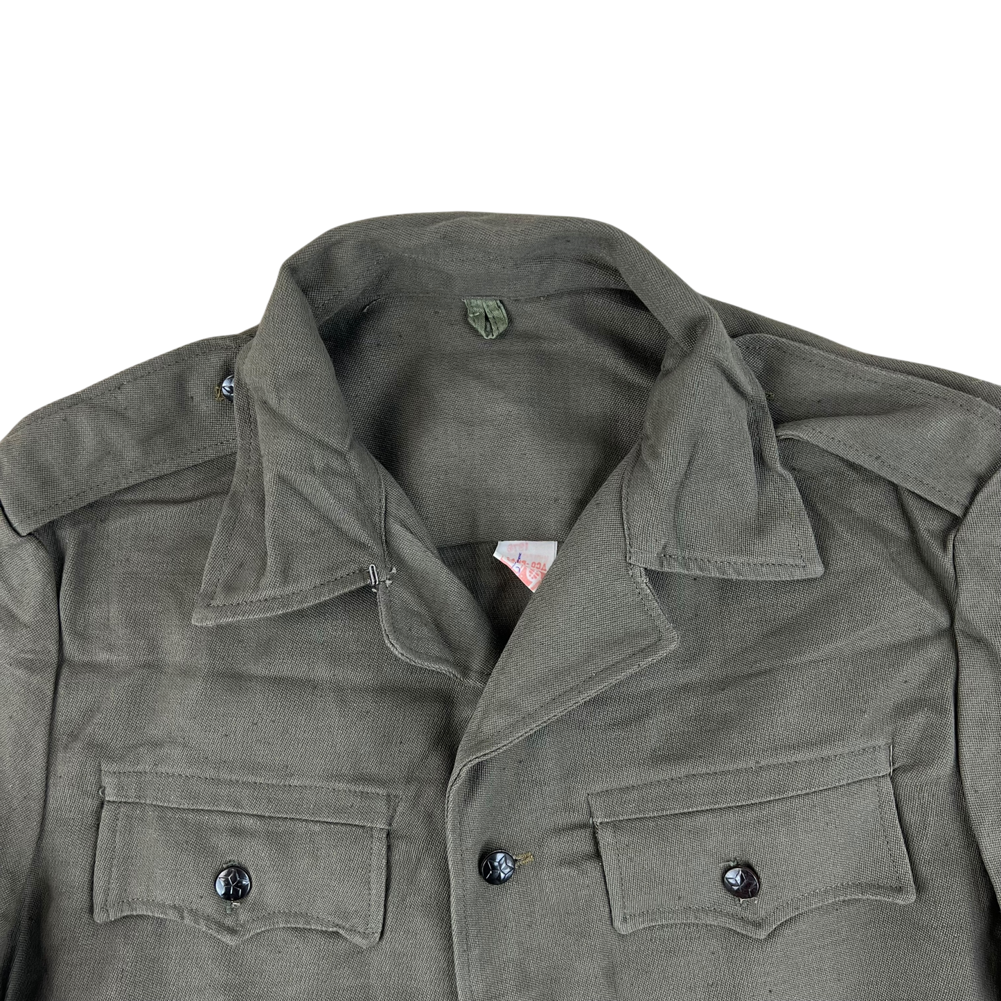 Bulgarian People's Army Olive Drab Cossack Shirt - Medium