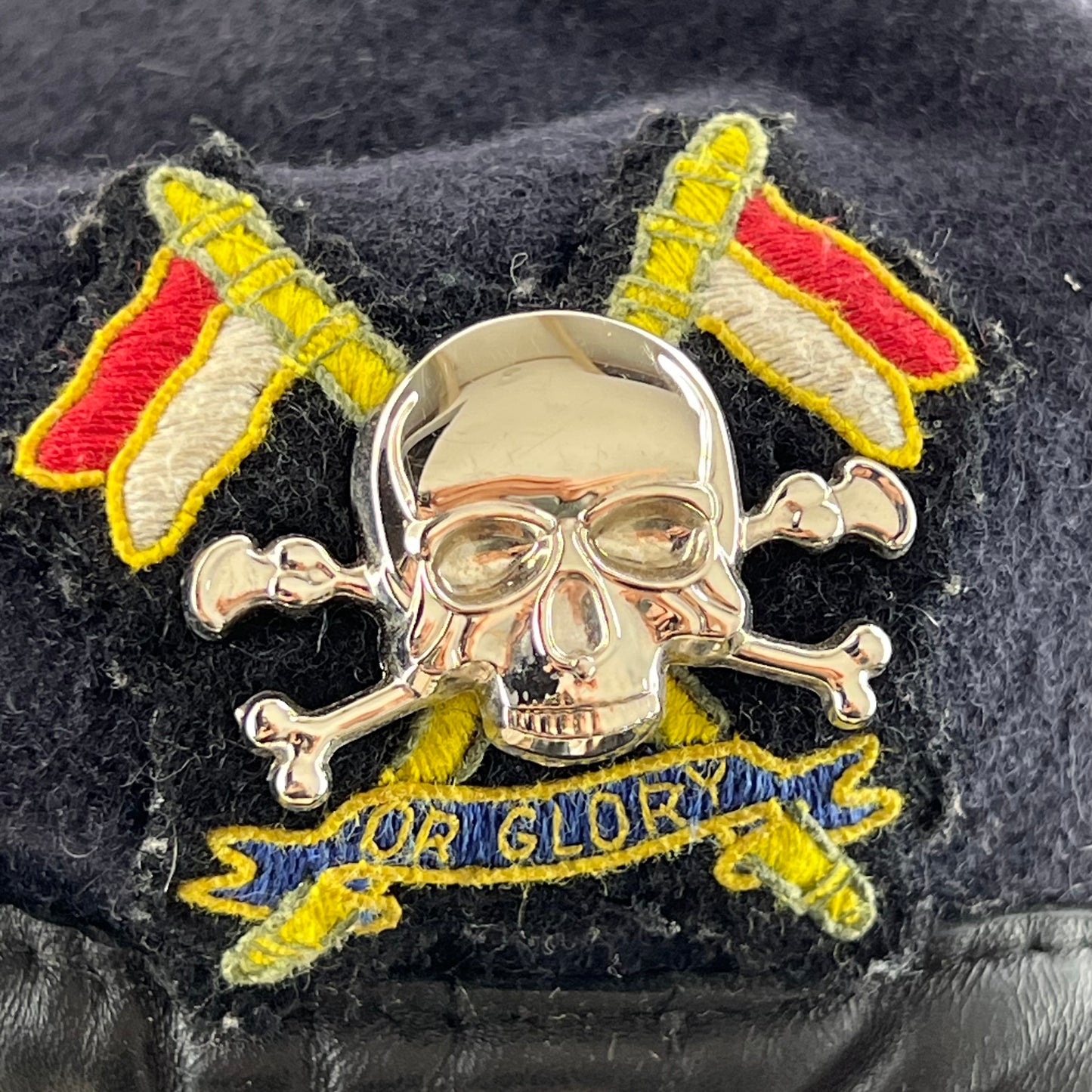 British Army Beret w/ Badge - Royal Lancers - Large