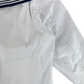 British Royal Navy Class II White Jumper Sailor's Top - Large