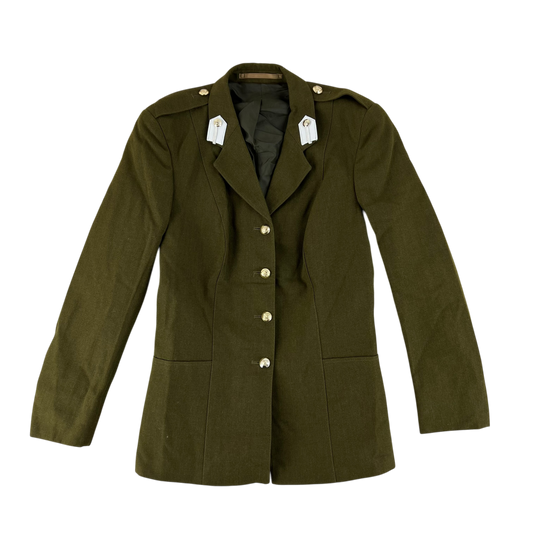 British Army Women's No. 2 Olive Green Dress Jacket - Edinburgh University Officer's Training Corps - Medium 178/100