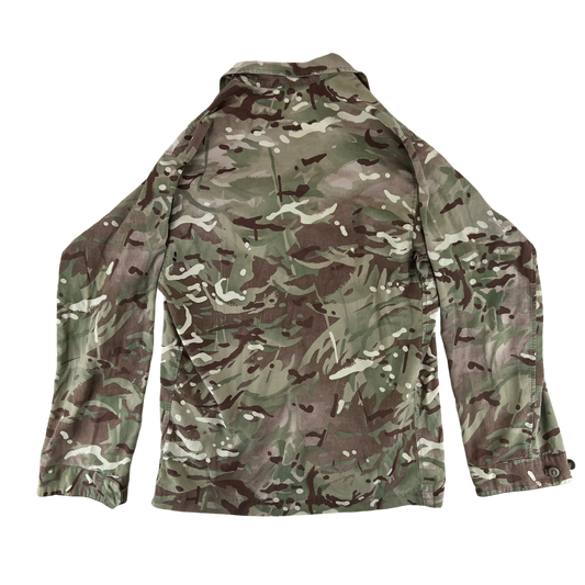 British Army MTP Camouflage Barracks Shirt w/ Patches - Large 190/104