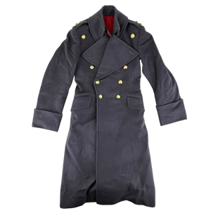 British Army Officer's Double Breasted Wool Greatcoat - Scots Guards - Small