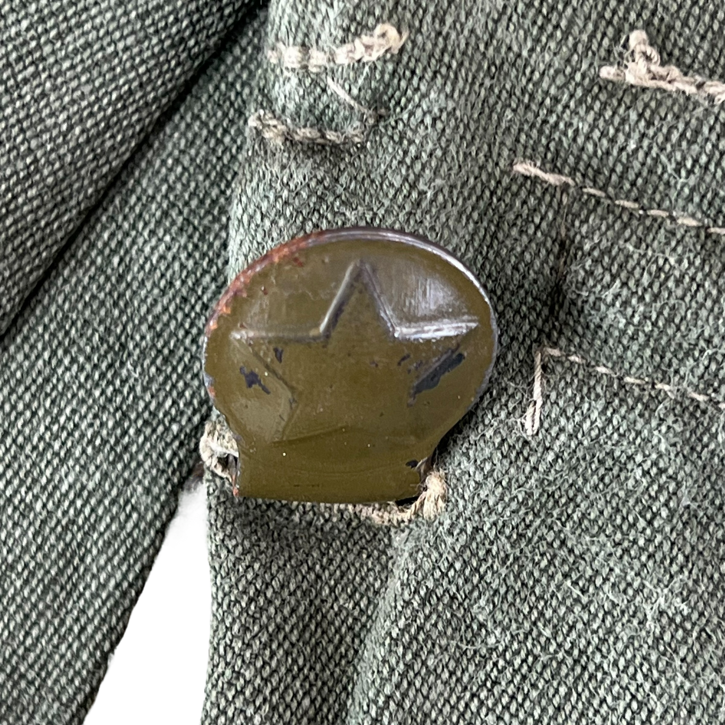 Bulgarian People's Army Olive Green Cossack Shirt - Medium
