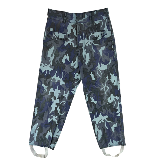 Romanian Army / Police M1990 Blue Leaf Camouflage Trousers - W34 L26