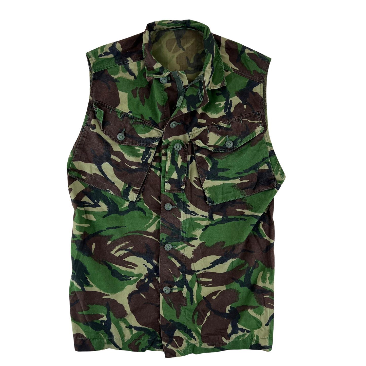 British Army DPM Camouflage Field Tailored Shirt / Vest - Medium 180/96