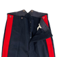British Army Footguards Officers' Black Red Stripe Trousers - W34 L29.5