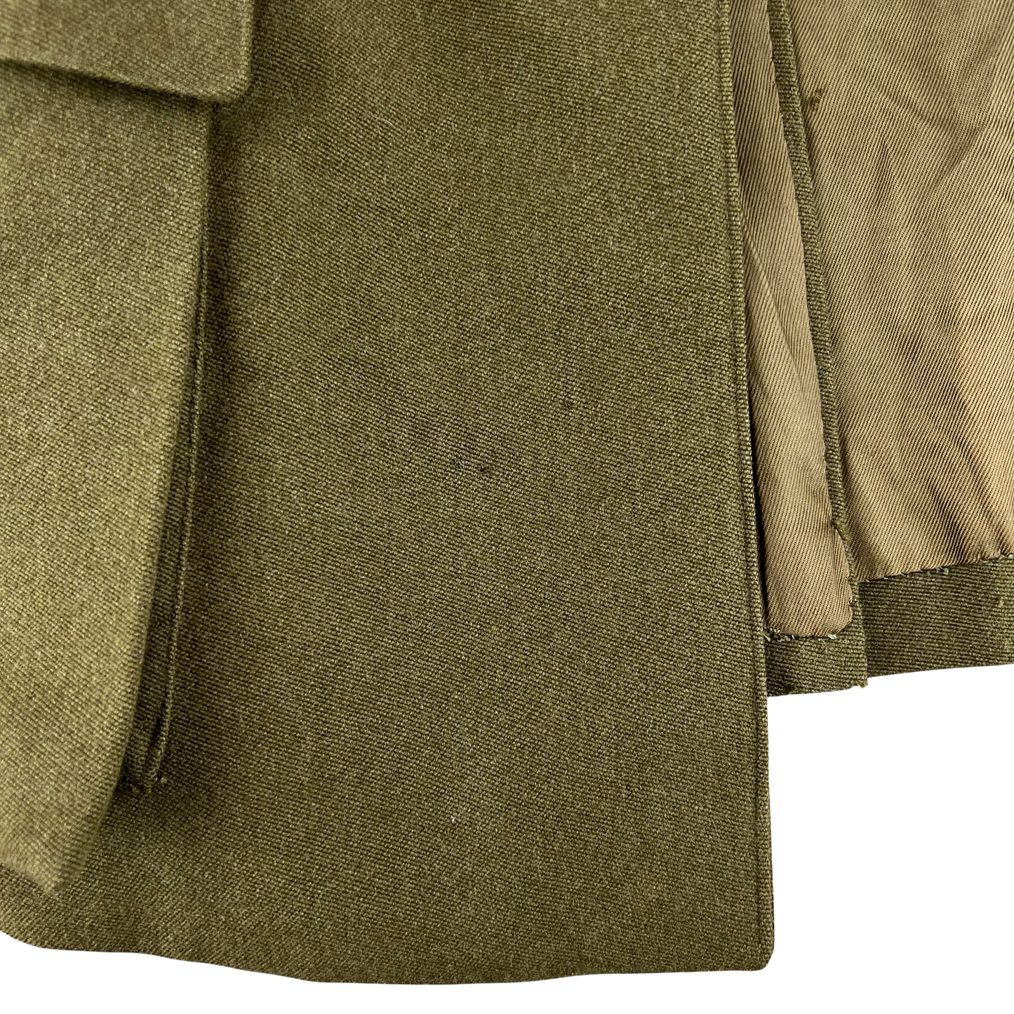 British Army 70s No. 2 Khaki Green Dress Jacket - Medical Corps - Small