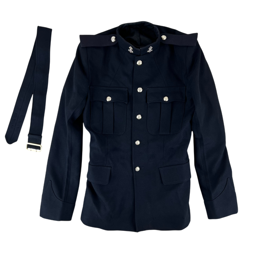 British Army No. 1 Dress Jacket w Belt - Royal Engineers - Medium 182/100